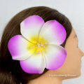 Coiffes de cheveux plumeria faites à la main avec pointe de fleur